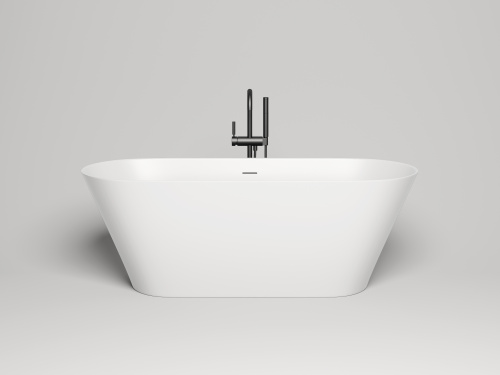 Ванна из литьевго мрамора Salini MONA 102912G 170х72 отдельностоящая овальная - фото 2